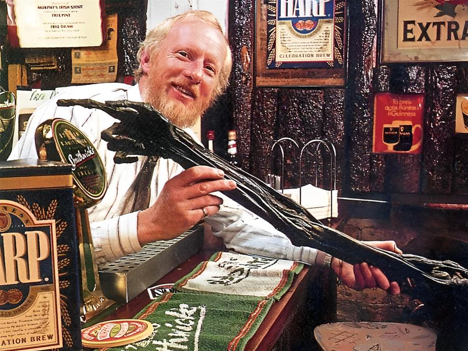 The arm of Dan Donnelly, Ireland's most famous bare knuckle boxer
