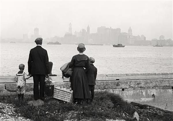 View of New York from Ellis Island, 1912