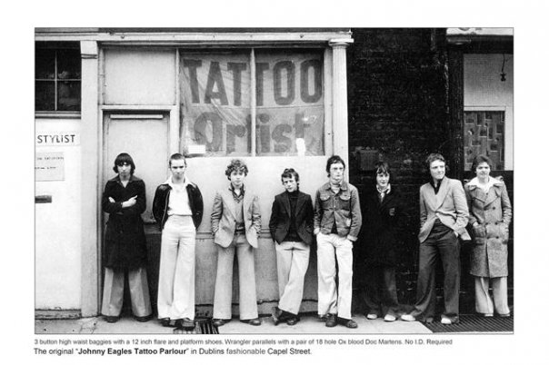 Johnny Eagle Tattoo, Capel Street, Dublin, 1972