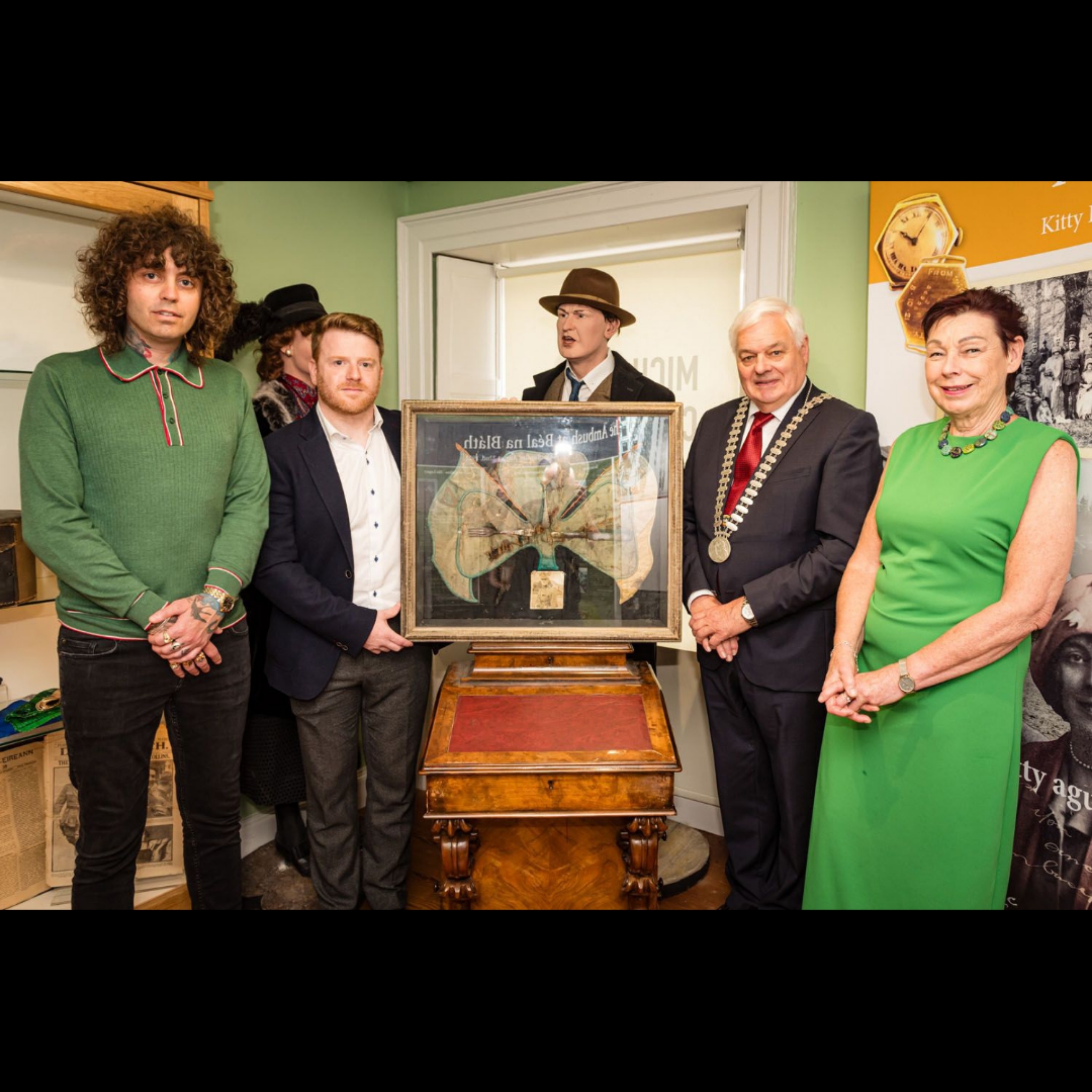 Michael Collins cutlery on loan to Cork Museums