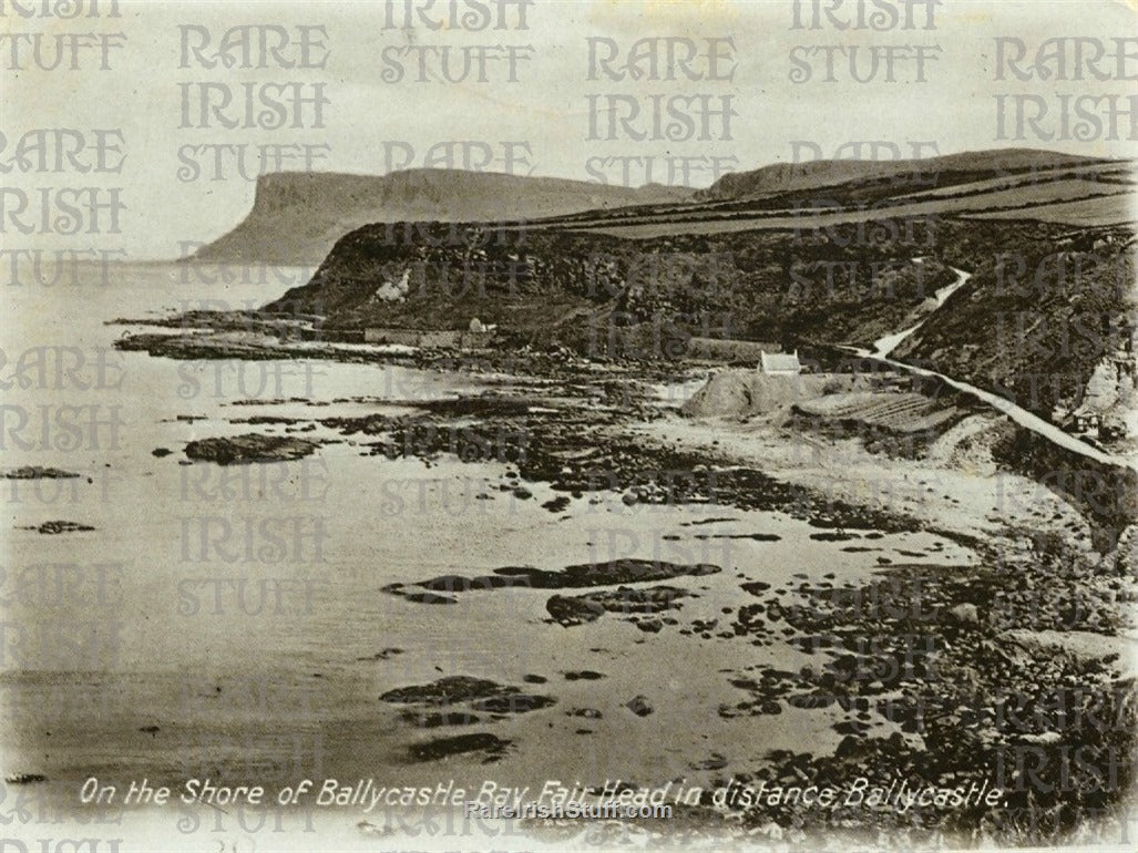 Ballycastle Bay & Fair Head, Ballycastle, Co. Antrim, Ireland 1915