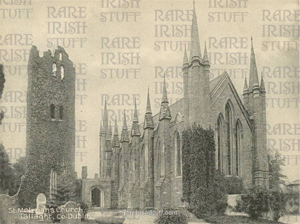 St Maelruain's Church, Tallaght Village, Dublin, Ireland 1914