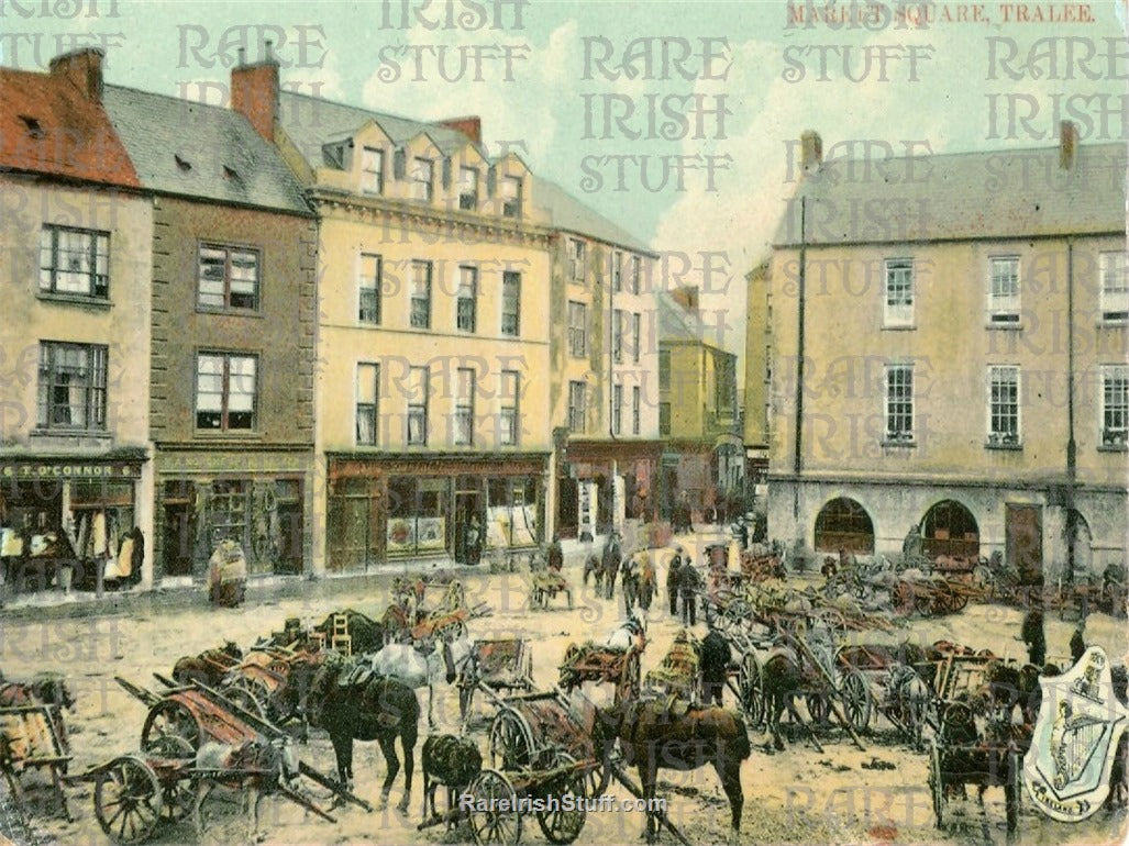 Market Square, Tralee, Co. Kerry, Ireland 1892