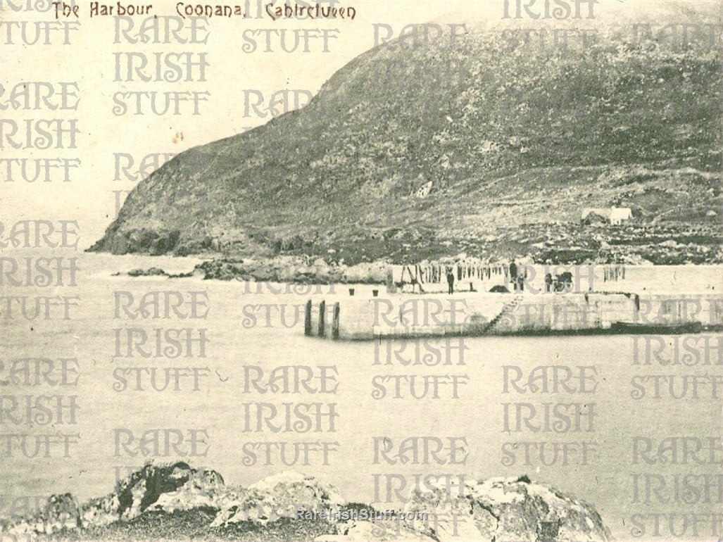 The Harbour, Coonana, Cahersiveen, Co. Kerry, Ireland 1895