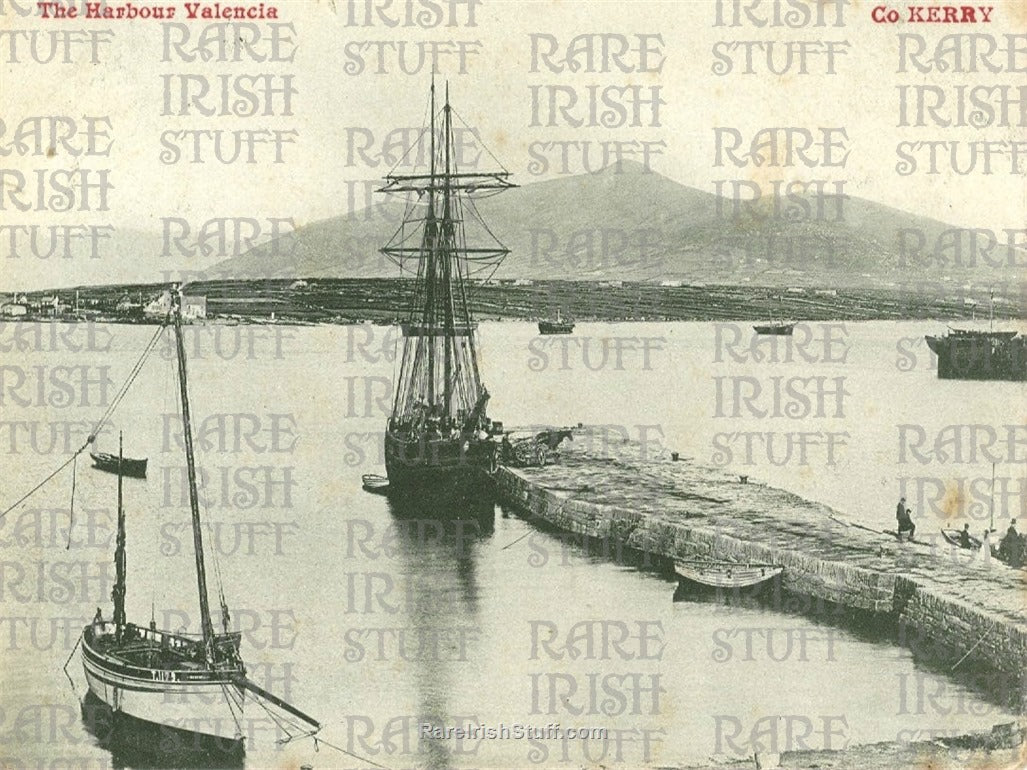 Valentia Island Harbour, Co. Kerry, Ireland 1896