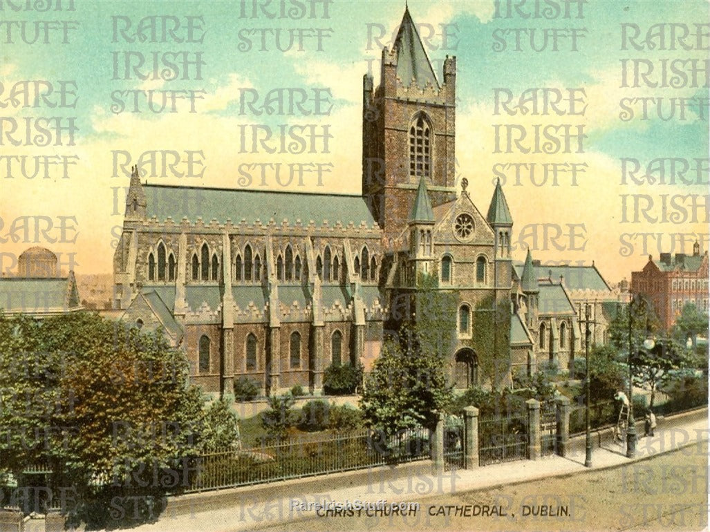 Christchurch Cathedral, Dublin, Ireland 1898