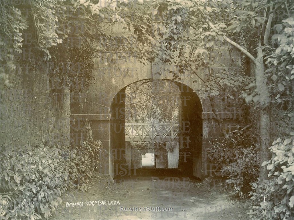 Lucan Demesne Entrance, Dublin, Ireland 1910