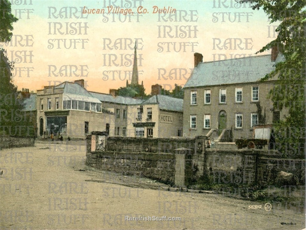 Lucan Village, Co. Dublin, Ireland 1900