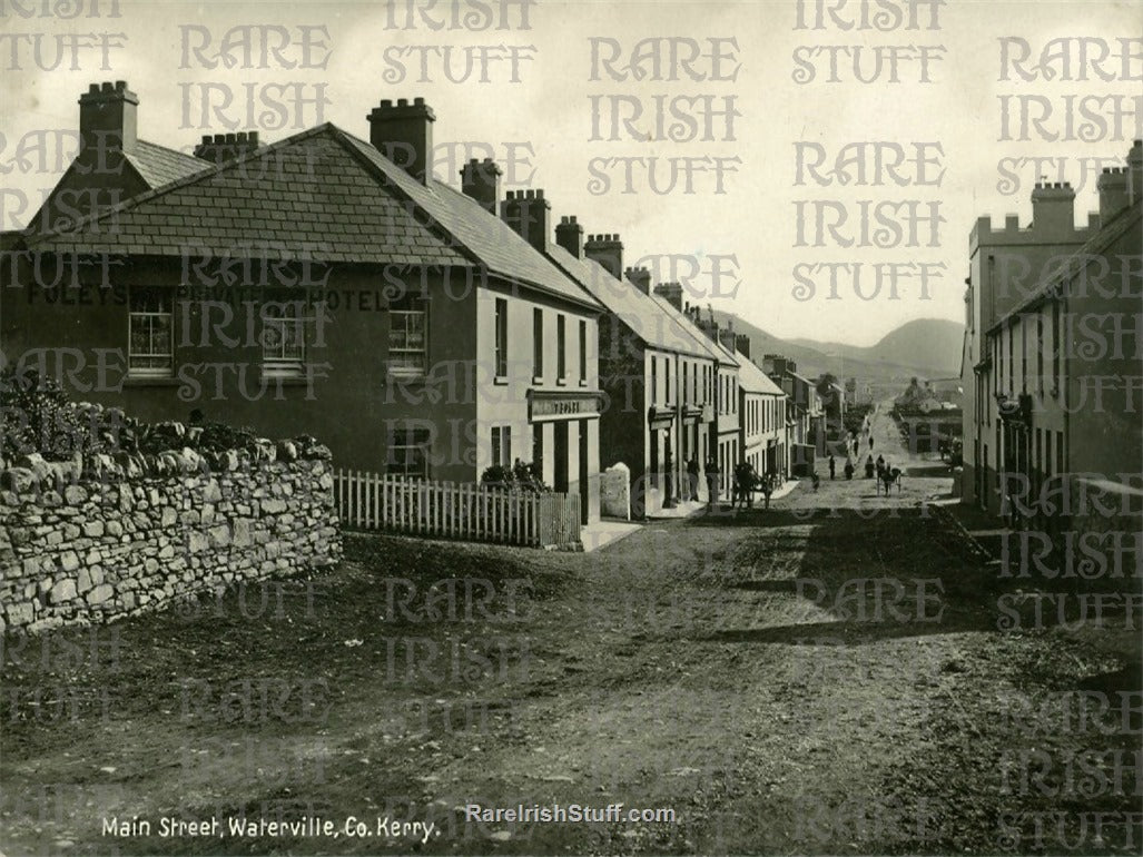 Main Street, Waterville, Co. Kerry, Ireland 1940