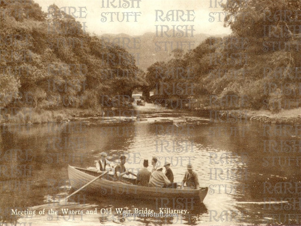 Meeting of the Waters & Old Weir Bridge, Killarney, Co. Kerry, Ireland 1919