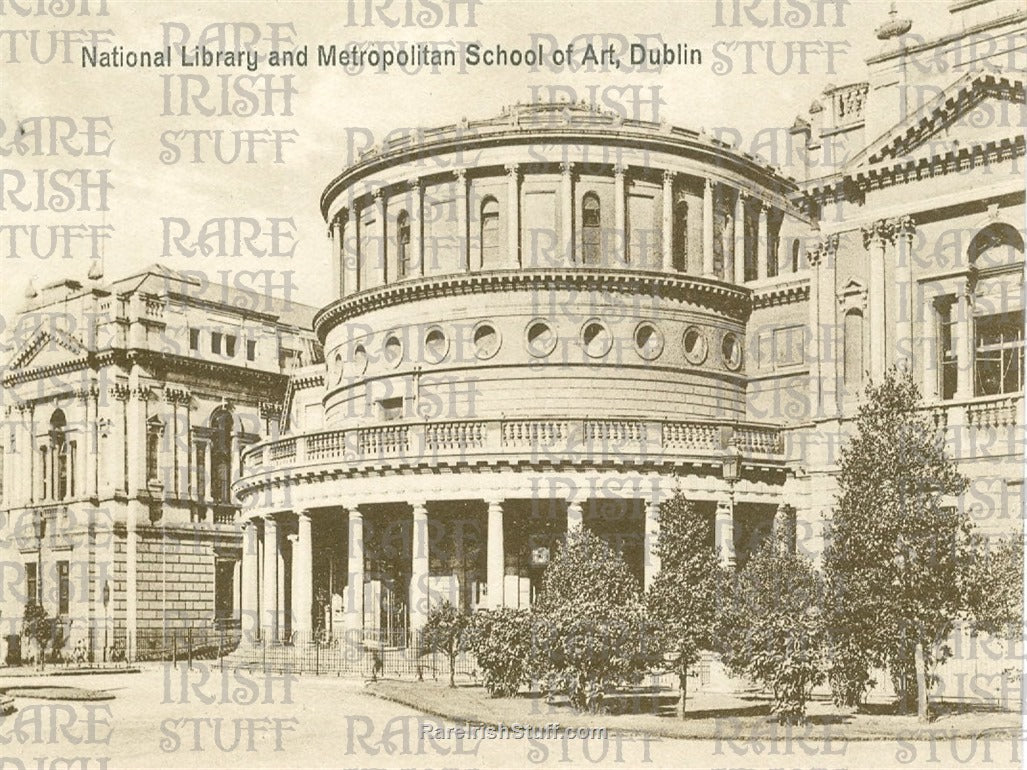 National Library, Kildare Street, Dublin, Ireland 1896