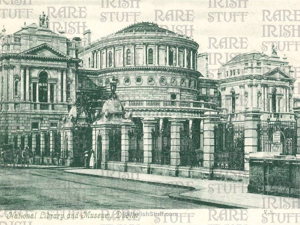 National Library & Museum, Kildare Street, Dublin, Ireland 1891