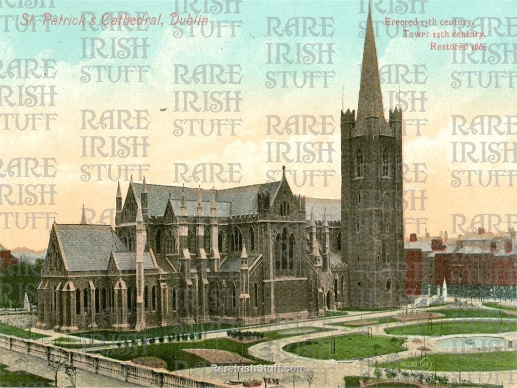 St Patrick's Cathedral, Dublin, Ireland 1899