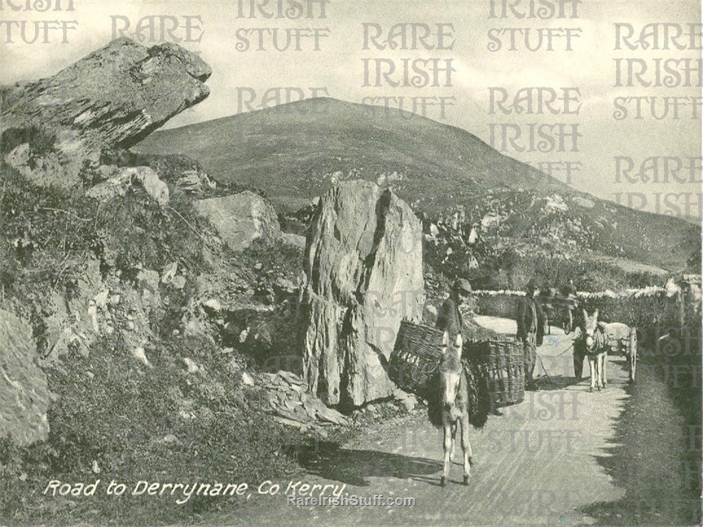 The Road to Derrynane, Co. Kerry, Ireland 1908