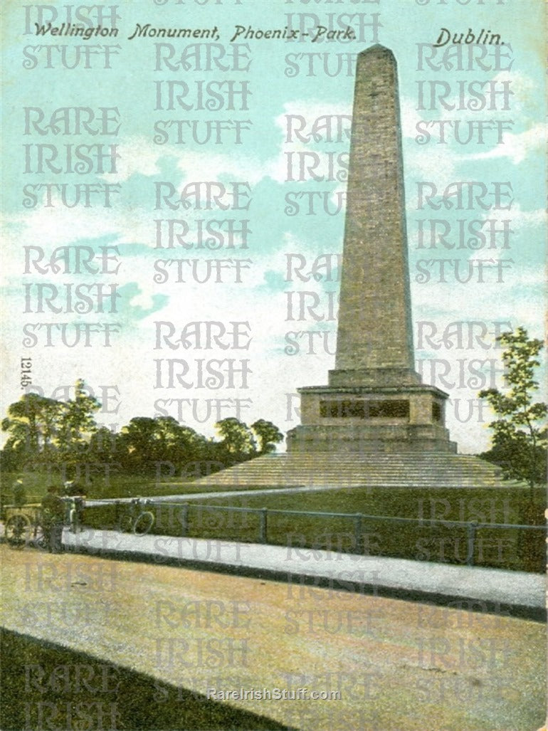 Wellington Monument, Phoenix Park, Dublin, Ireland 1900