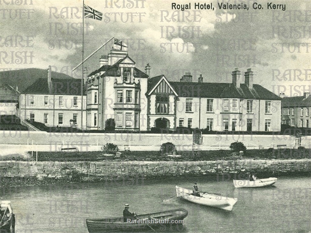 Royal Hotel, Valentia (Valencia) Island, Co. Kerry, Ireland 1904