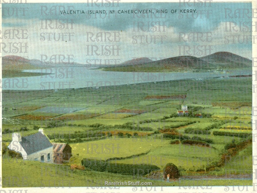Valentia (Valencia) Island, near Cahersiveen, Ring of Co. Kerry, Ireland 1912