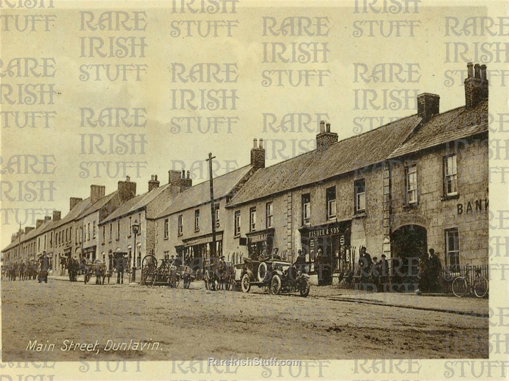 Main Street, Dunlavin, Co. Wicklow 1920