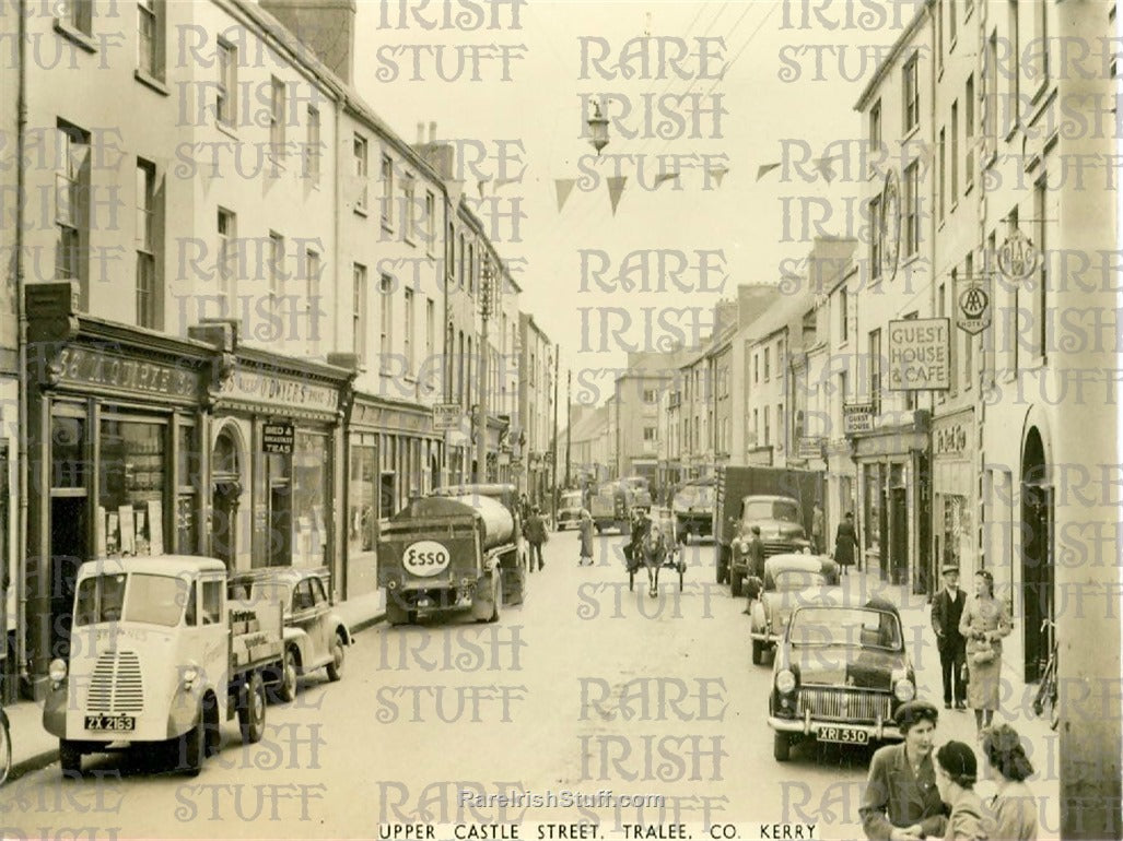 Upper Castle Street, Tralee, Co. Kerry, Ireland 1963