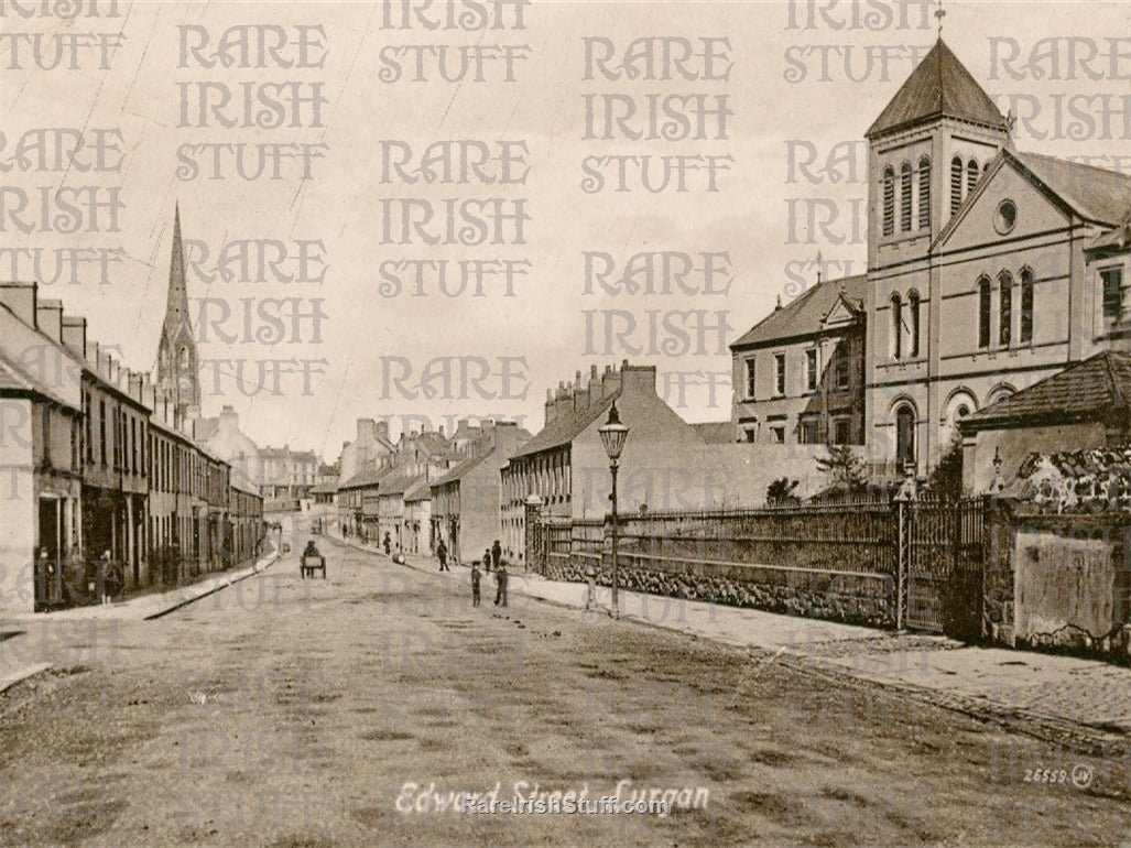 Edward Street, Lurgan, Armagh, Northern Ireland 1910