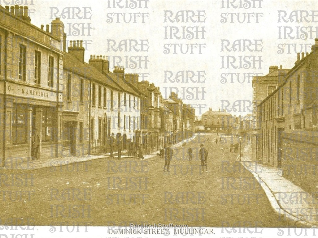 Dominick Street, Mullingar, Co. Westmeath, Ireland 1900