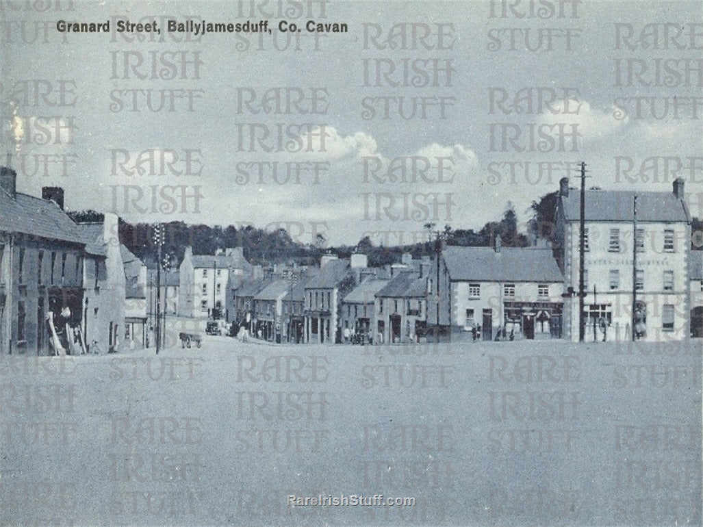 Granard Street, Ballyjamesduff, Co. Cavan, Ireland 1910