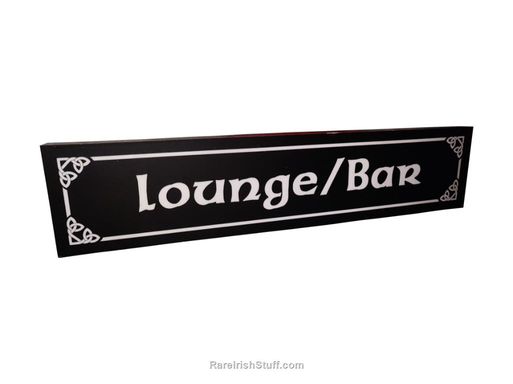 7ft Lounge Bar Lighted Sign from 'Love Hate' TV series