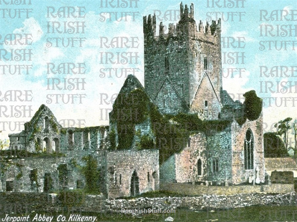 Jerpoint Abbey, Kilkenny, Ireland 1900