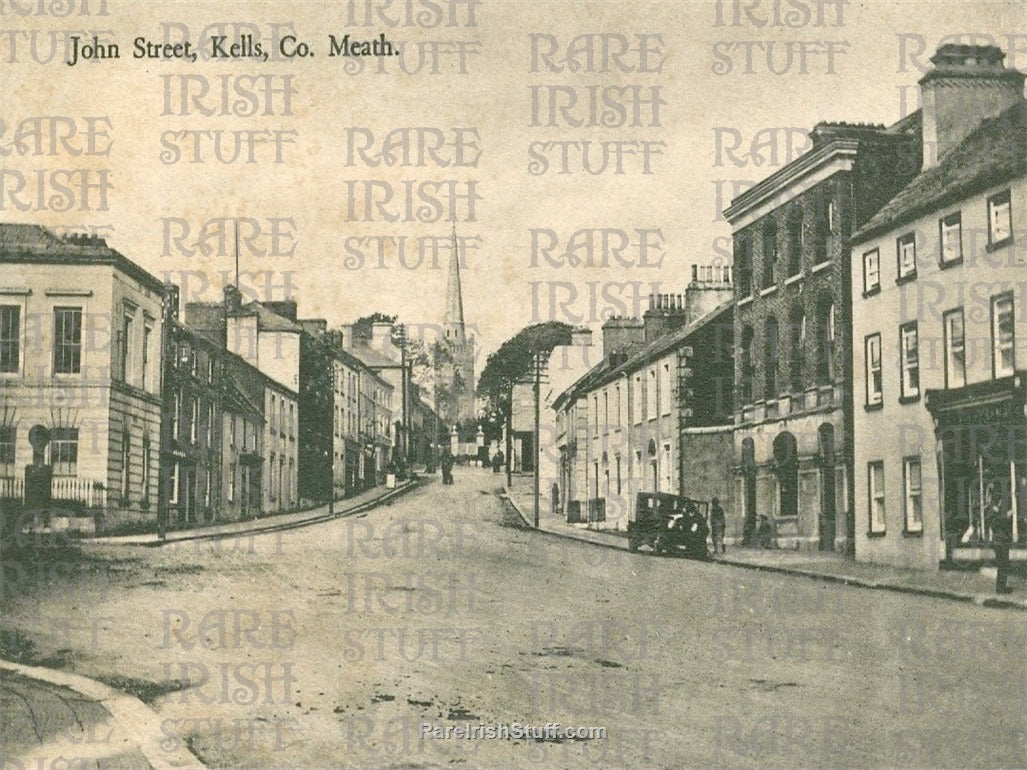 John Street, Kells, Co. Meath, Ireland 1910