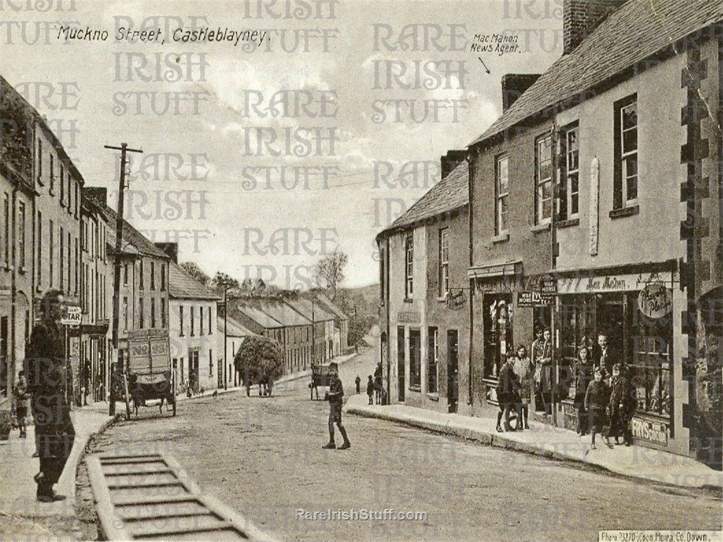 Muckno Street, Castleblaney, Co Monaghan, Ireland 1905