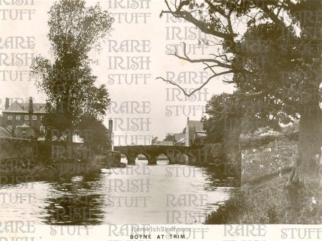 River Boyne, Trim, Co. Meath, Ireland 1950's