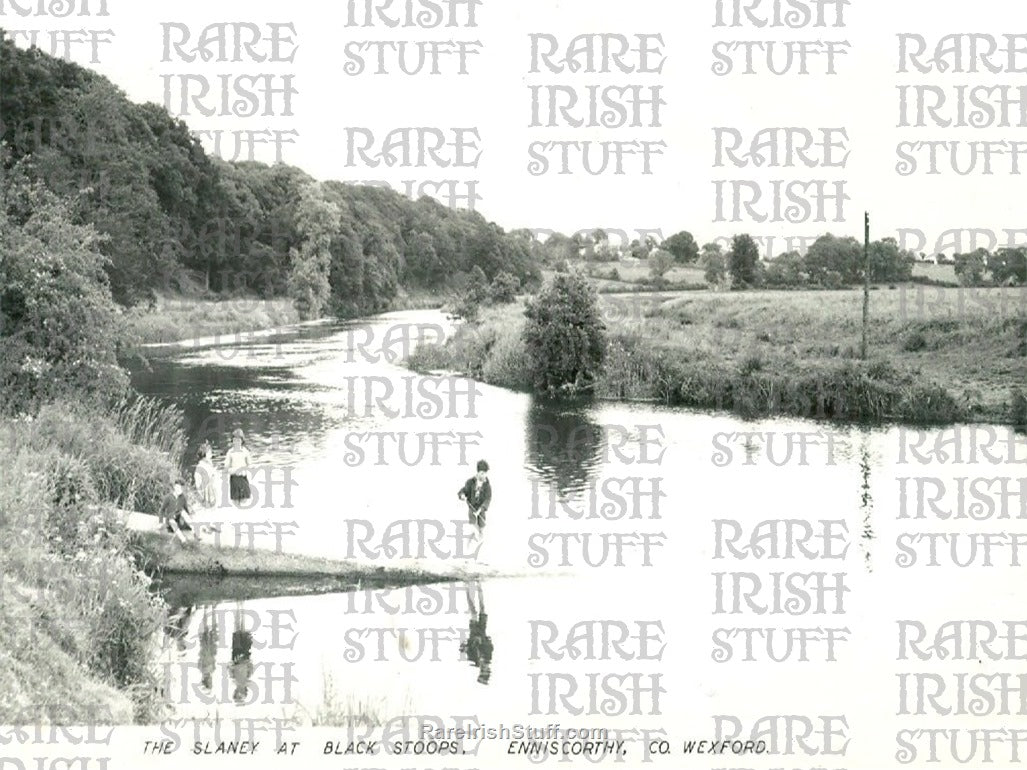 River Slaney, Black Stoops, Enniscorthy, Co. Wexford, Ireland 1940