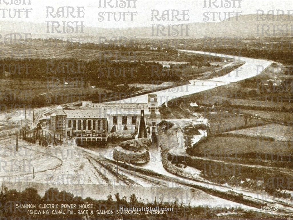 Shannon Electric Power Scheme, Co. Limerick, Ireland 1932