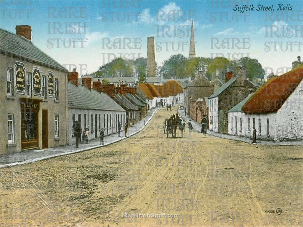 Suffolk Street, Kells, Co. Meath, Ireland 1910