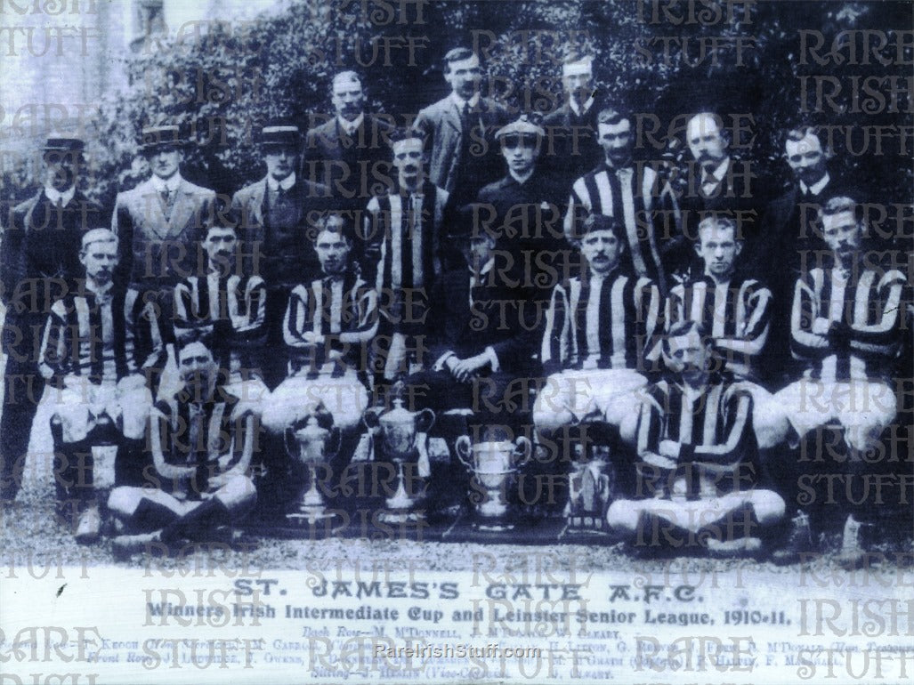 Guinness St James Gate Brewery Football Team 1910