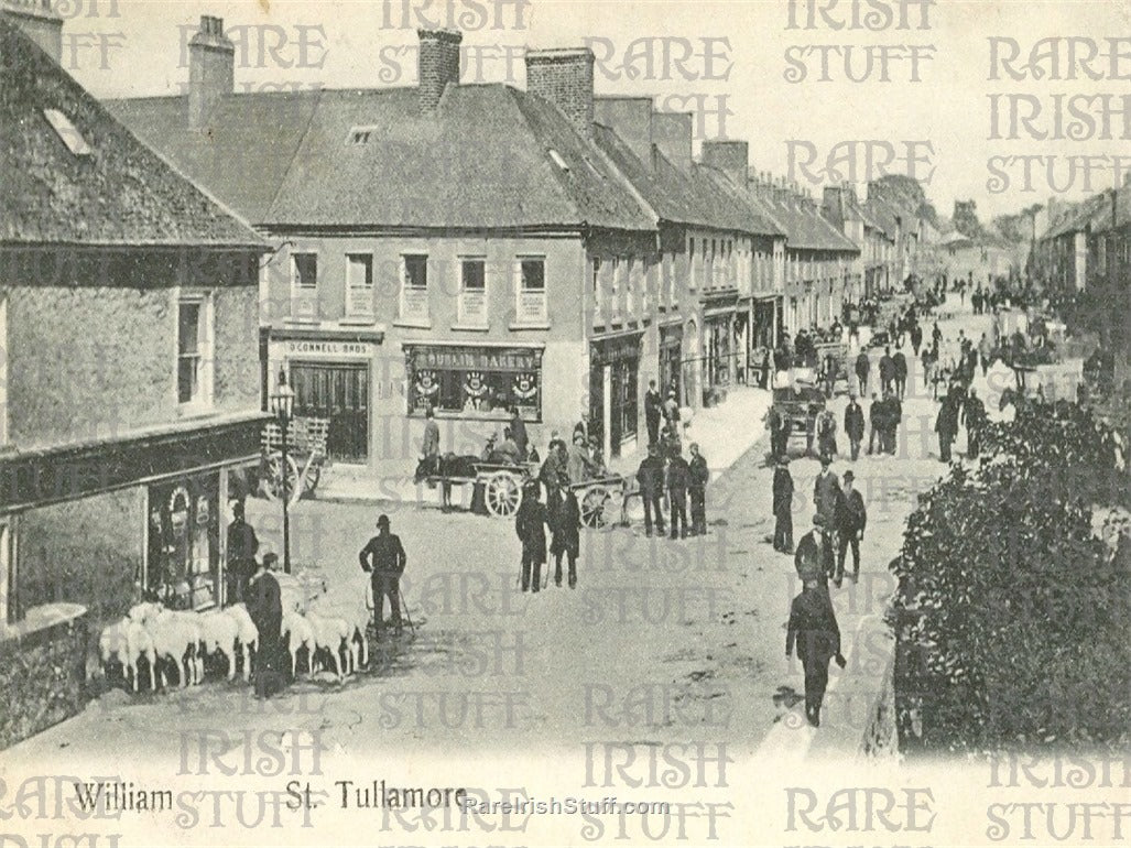 William Street, Tullamore, Co Offaly, Ireland 1895