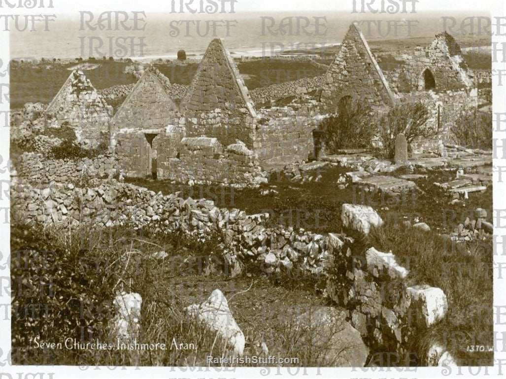 Seven Churches, Inishmore, Aran Islands, Ireland 1951