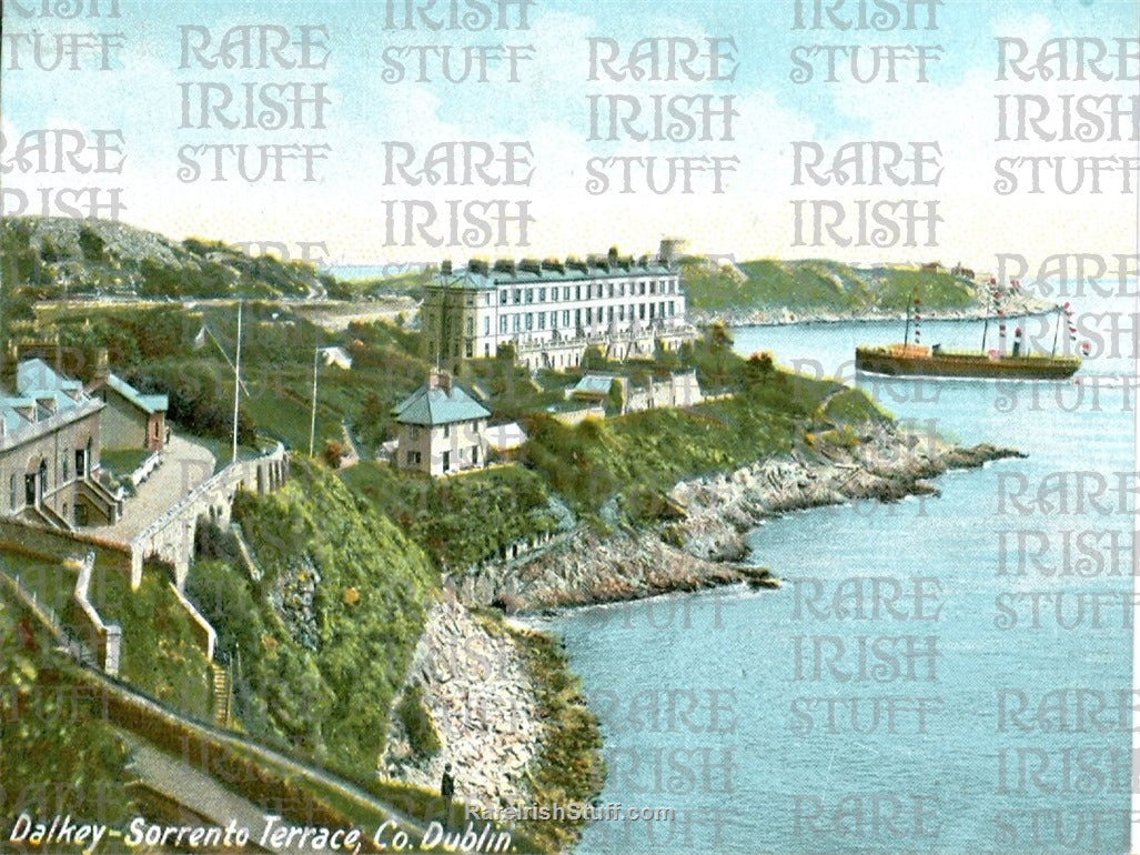 Sorrento Terrace, Dalkey, Dublin, Ireland 1900