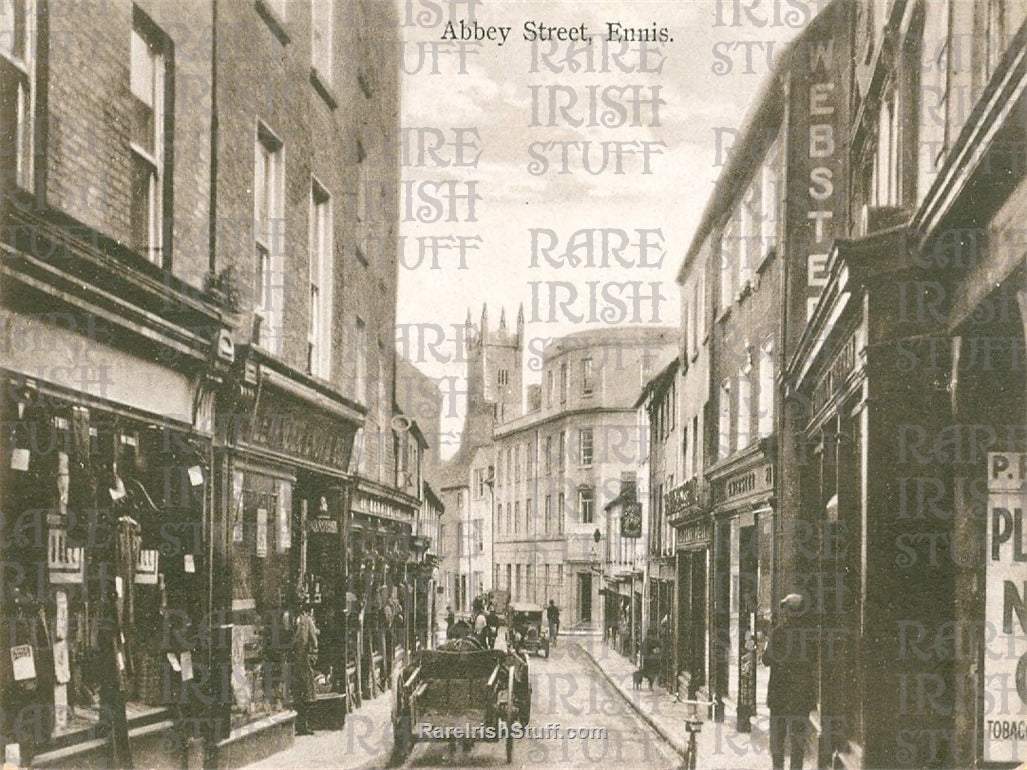Abbey Street, Ennis, Co. Clare, 1910
