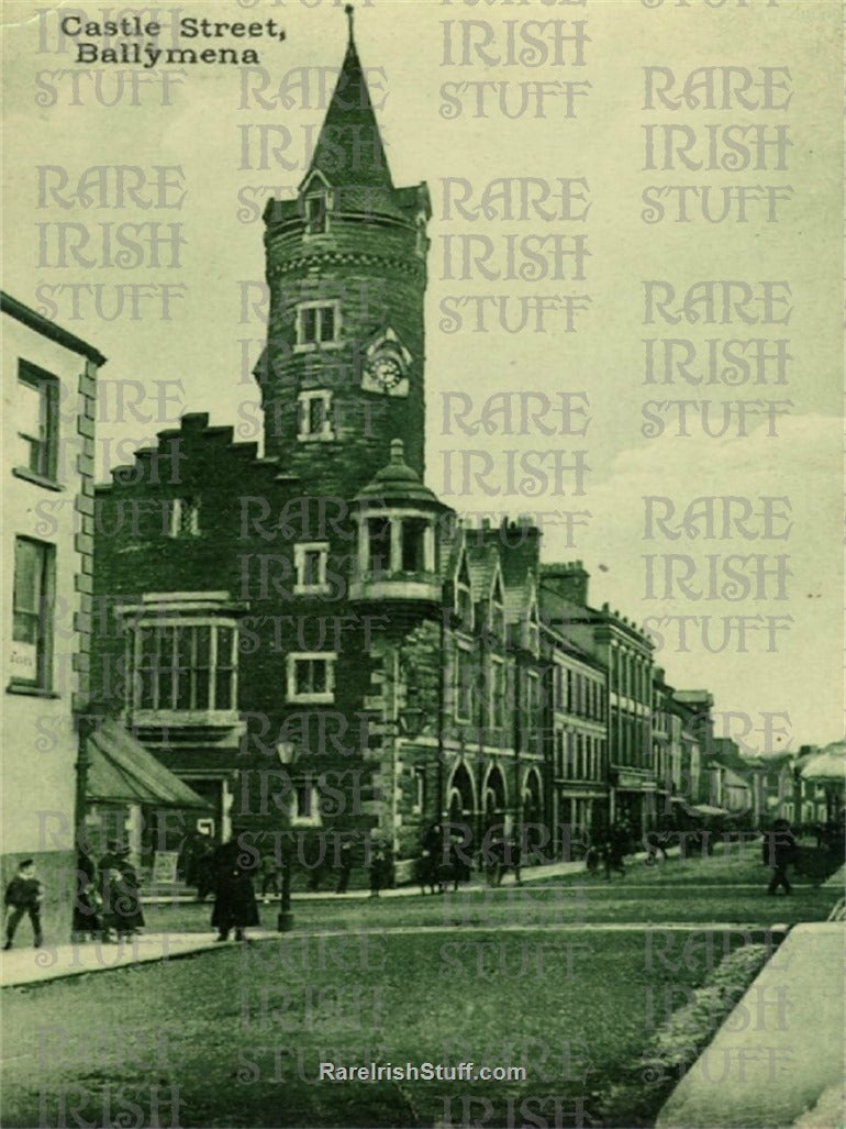 Castle Street, Ballymena, Co. Antrim, Ireland 1899