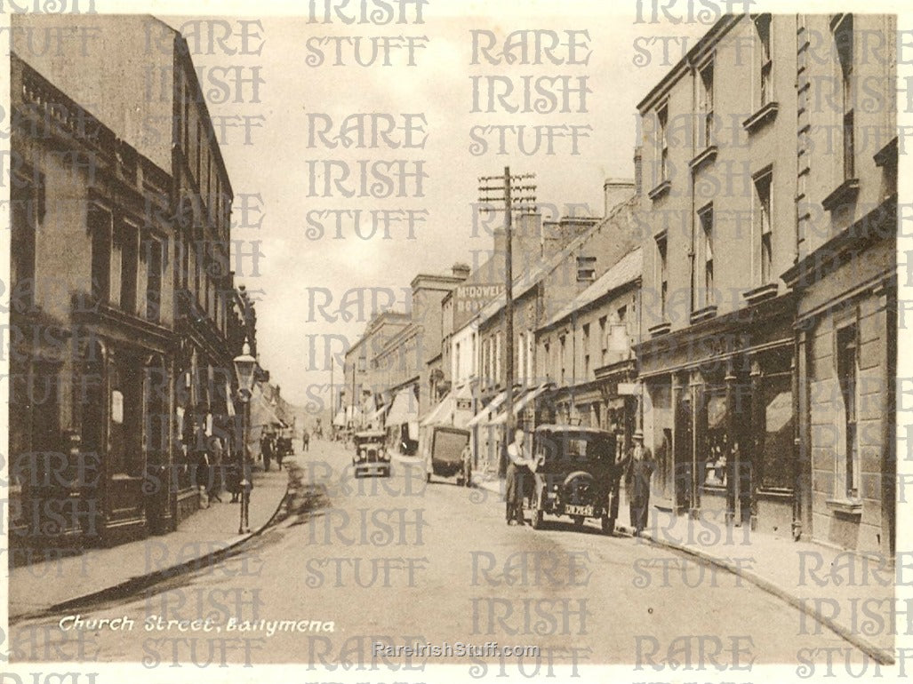Church Street, Ballymena, Co. Antrim, Ireland 1935