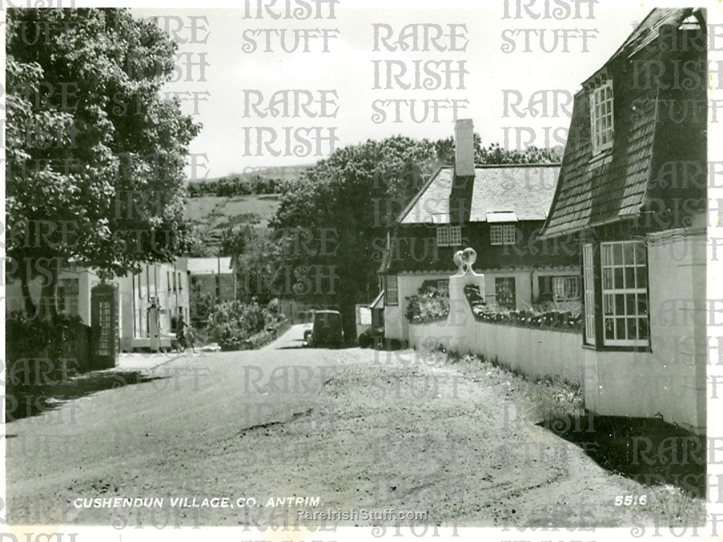 Cushendun Village, Co. Antrim, Ireland 1949