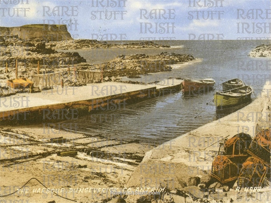 The Harbour, Dunseverick, Co. Antrim, Ireland 1907