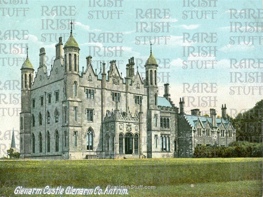 Glenarm Castle, Glenarm, Co. Antrim, Ireland 1898