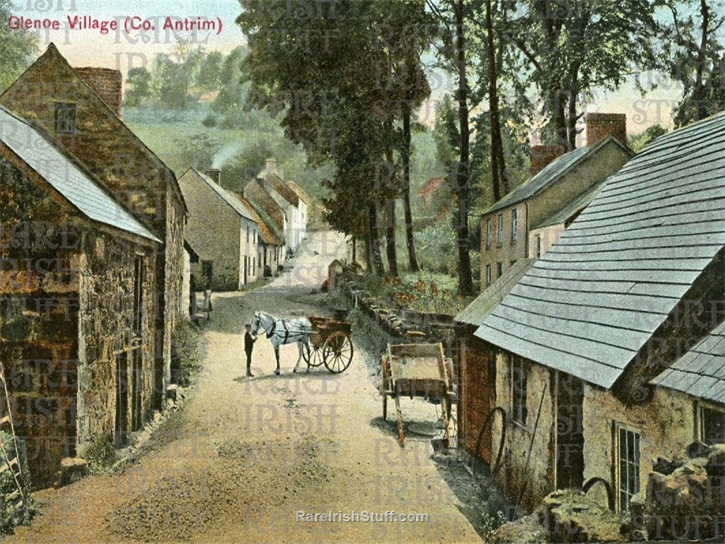 Glenoe Village, Co. Antrim, Ireland 1896