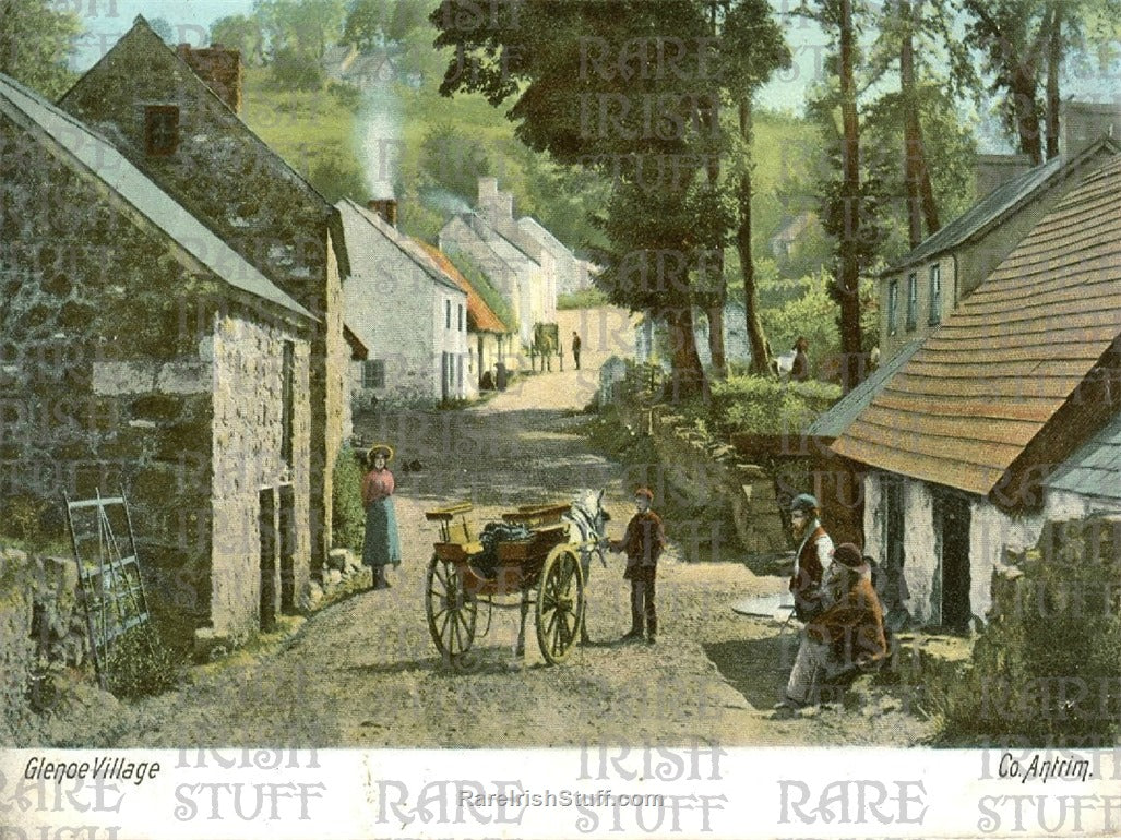 Glenoe Village, Co. Antrim, Ireland 1896