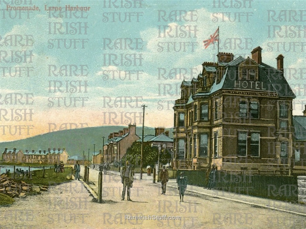 Promenade, Larne Harbour, Larne, Co. Antrim, Ireland 1899