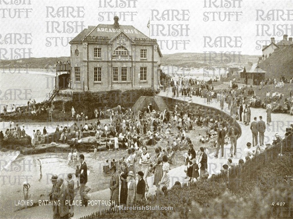 Ladies Bathing Place, Portrush, Co. Antrim, Ireland 1919