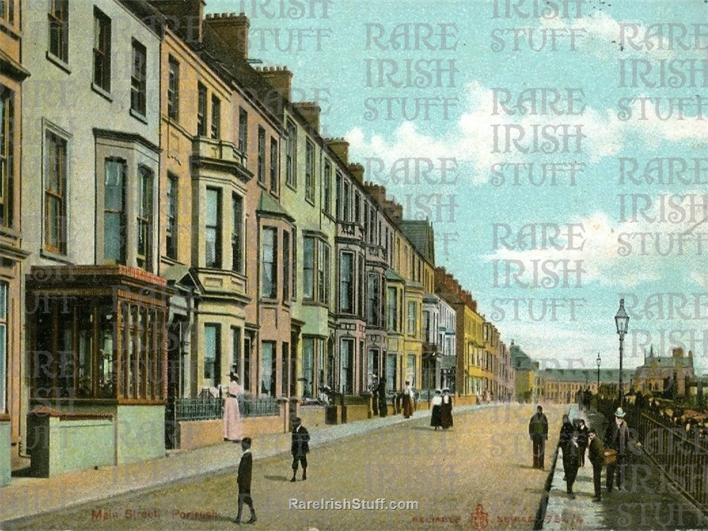 Main Street, Portrush, Co. Antrim, Ireland 1897