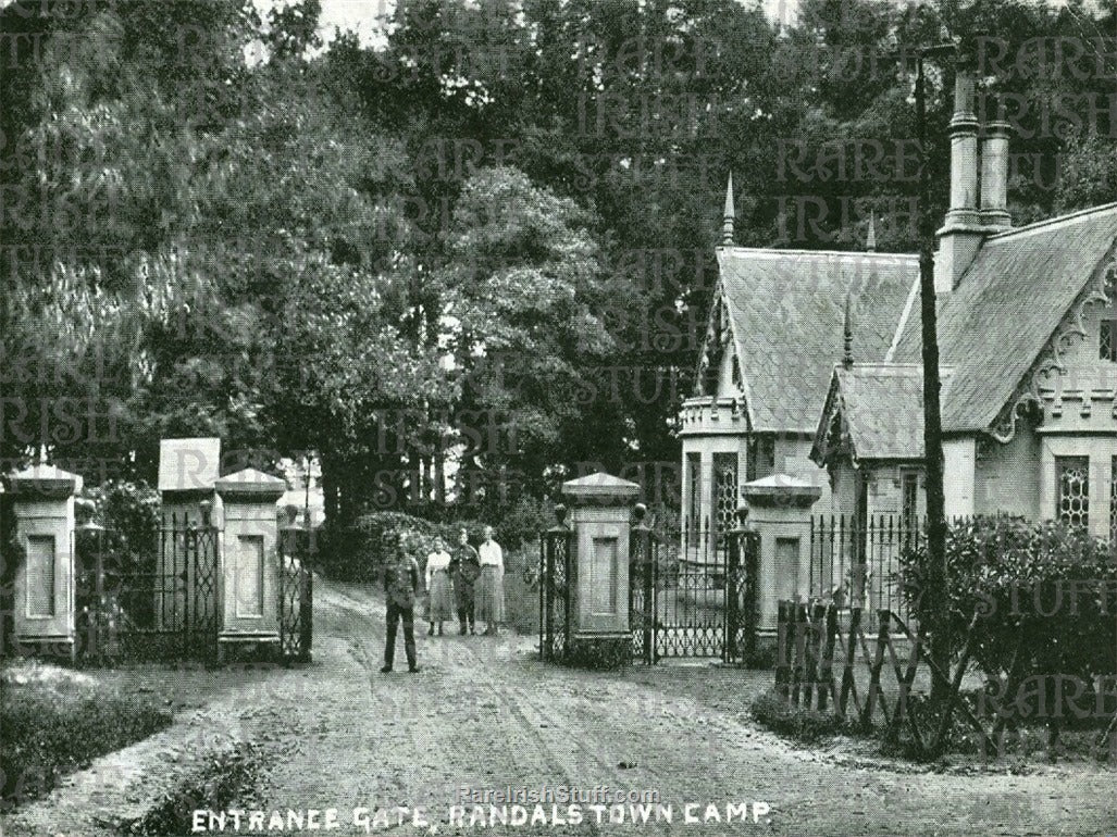 Entrance of Randalstown Camp, Randalstown, Co. Antrim, Ireland 1908